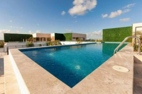 Spacious 3 bed penthouse with rooftop and gym